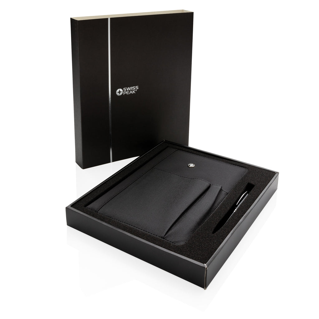 Hervulbaar notitieboek en pen set
