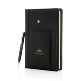 Hervulbaar notitieboek en pen set