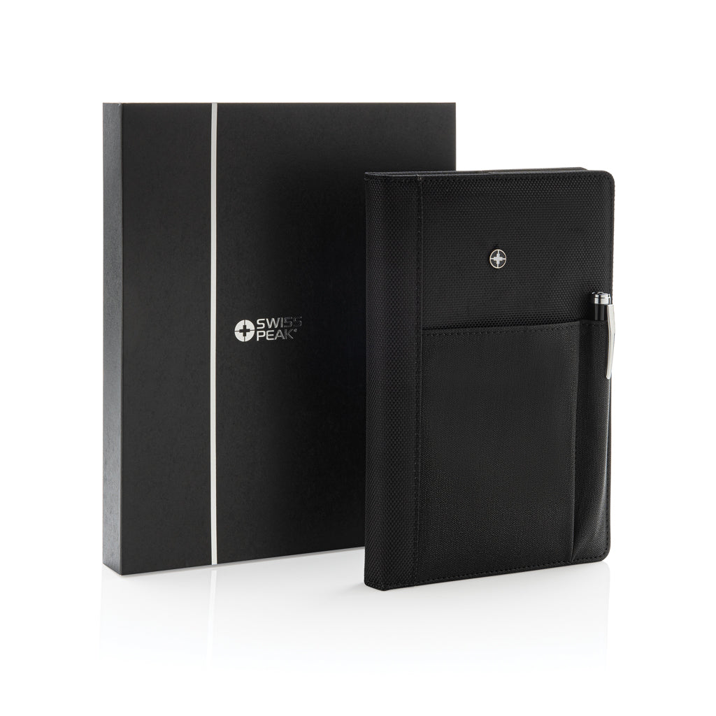 Hervulbaar notitieboek en pen set