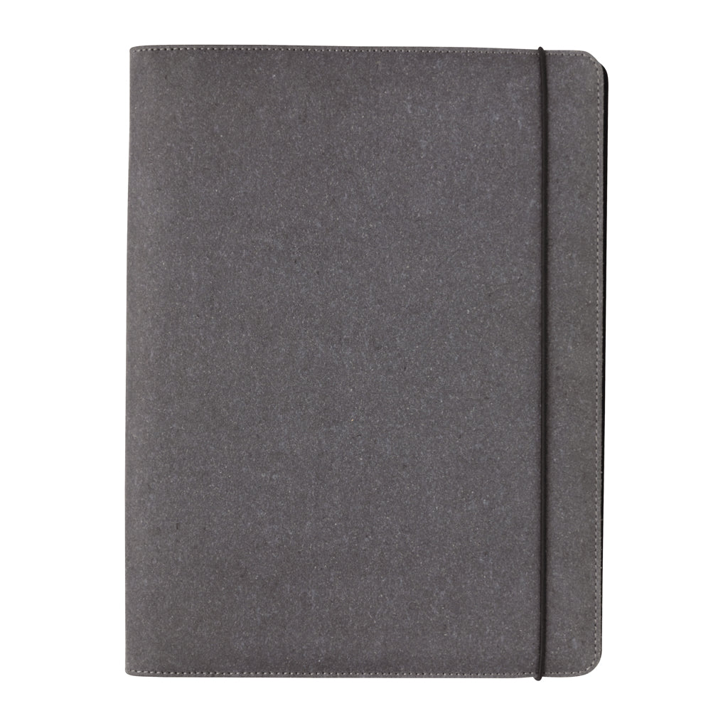 Gerecycled lederen portfolio A4