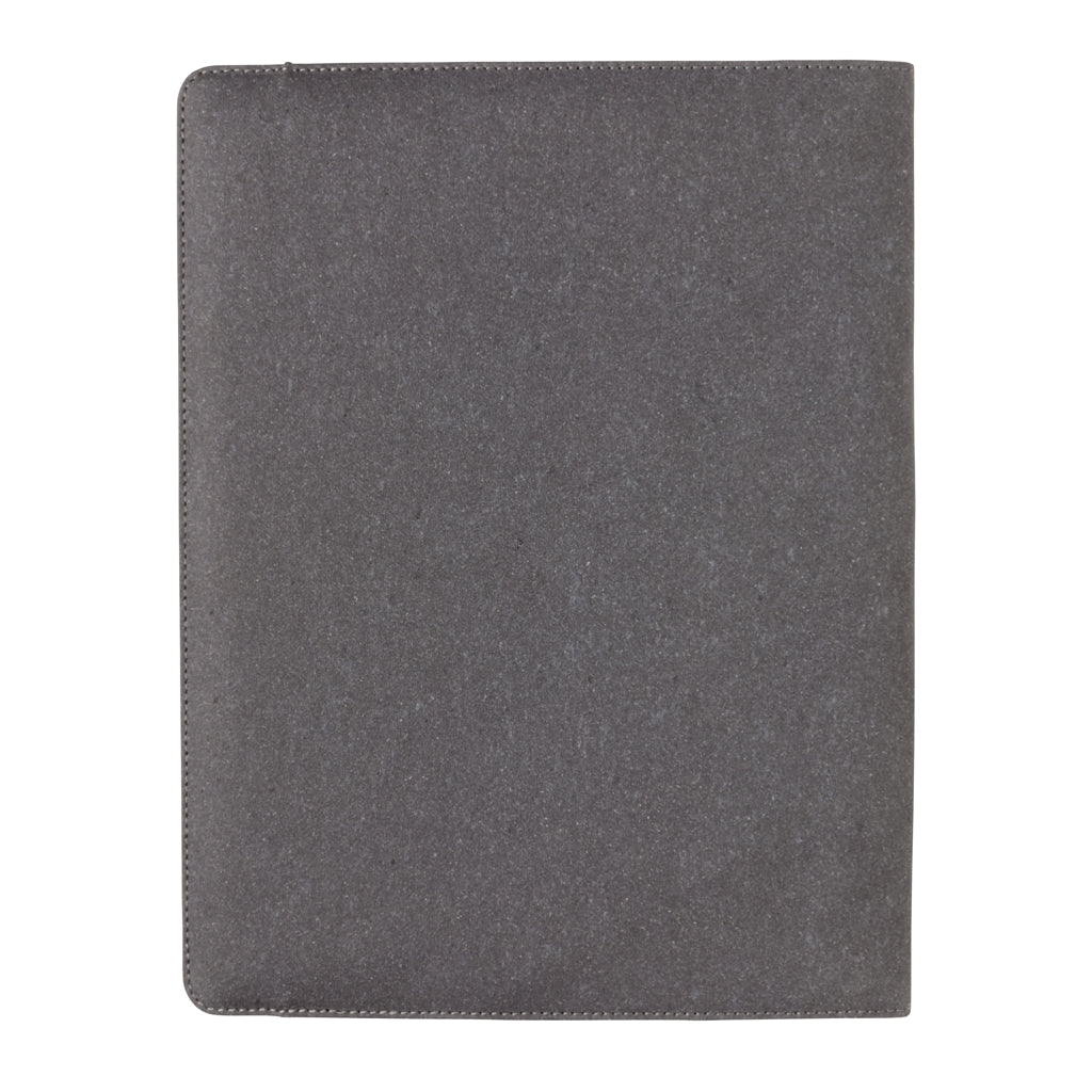 Gerecycled lederen portfolio A4