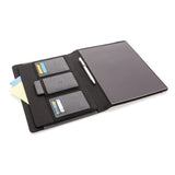 Gerecycled lederen portfolio A4