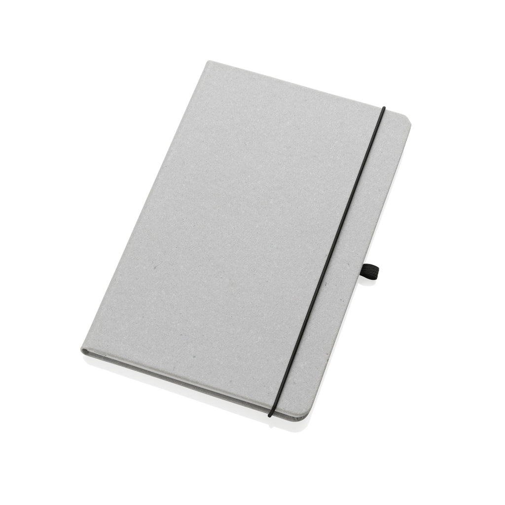 GRS Gerecycled lederen hardcover notitieboek A5