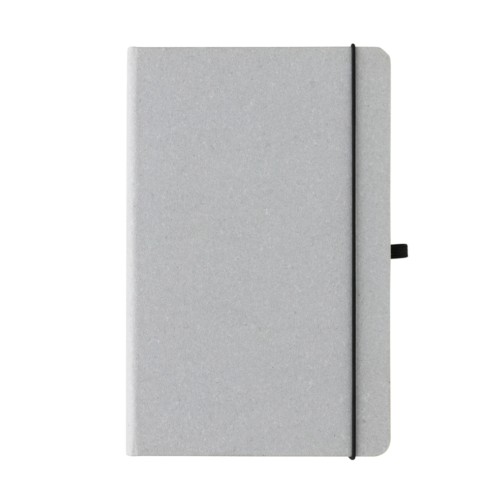 GRS Gerecycled lederen hardcover notitieboek A5