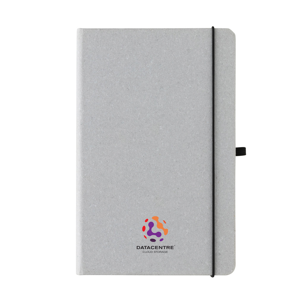 GRS Gerecycled lederen hardcover notitieboek A5