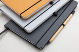 GRS Gerecycled lederen hardcover notitieboek A5