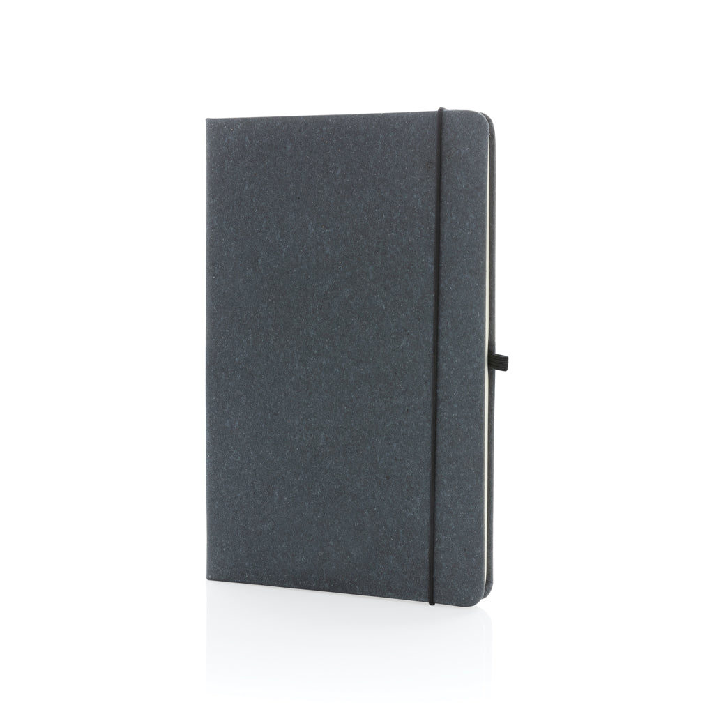 GRS Gerecycled lederen hardcover notitieboek A5