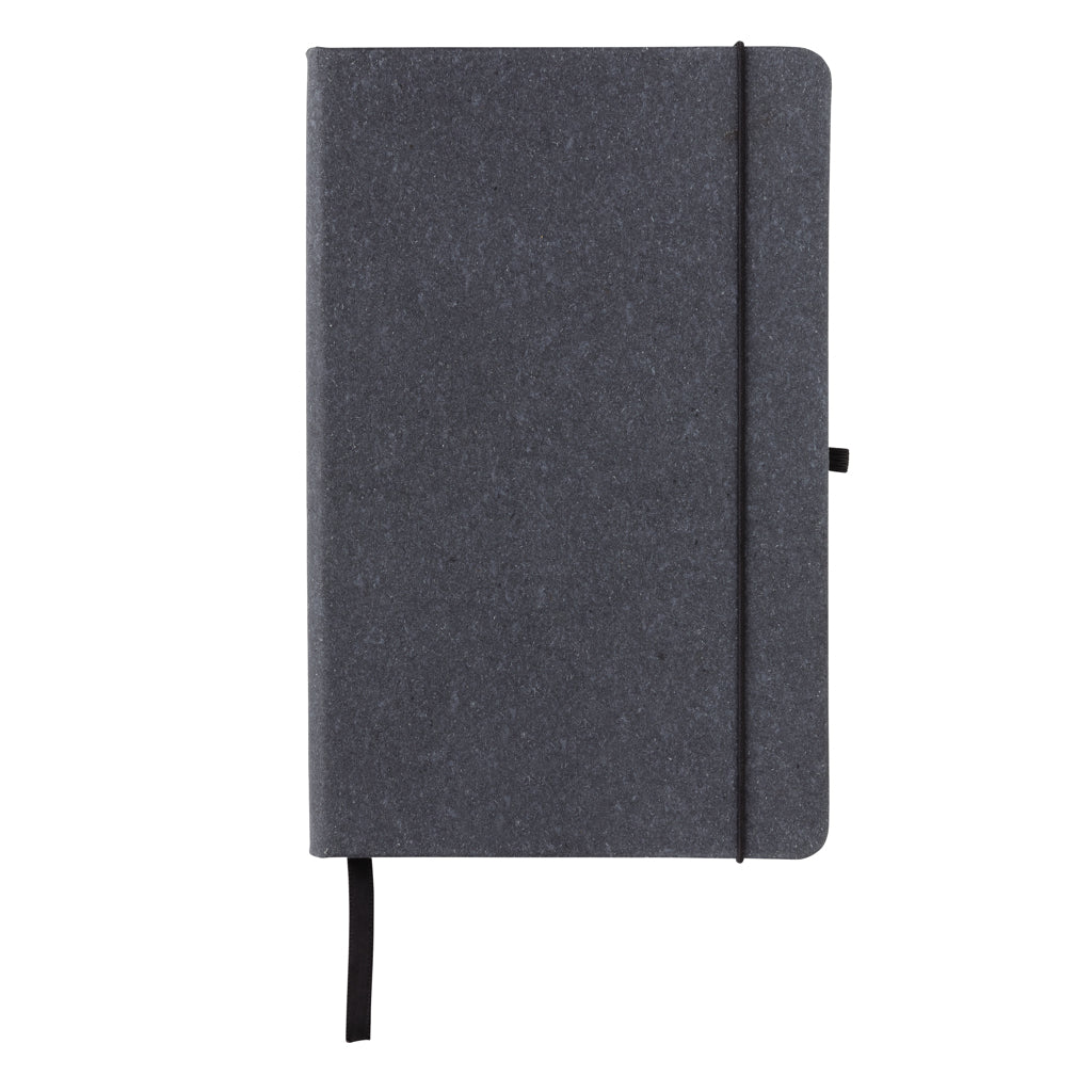 GRS Gerecycled lederen hardcover notitieboek A5