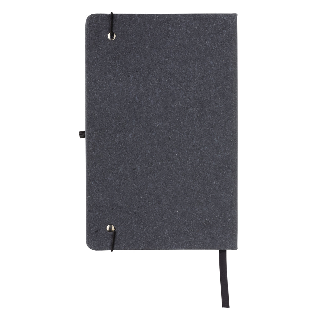 GRS Gerecycled lederen hardcover notitieboek A5