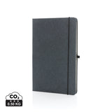 GRS Gerecycled lederen hardcover notitieboek A5