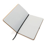 GRS Gerecycled lederen hardcover notitieboek A5