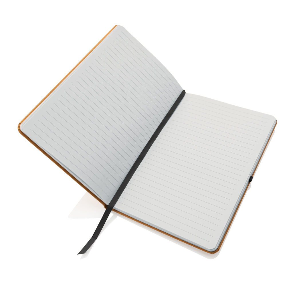 GRS Gerecycled lederen hardcover notitieboek A5