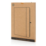 GRS Gerecycled lederen hardcover notitieboek A5