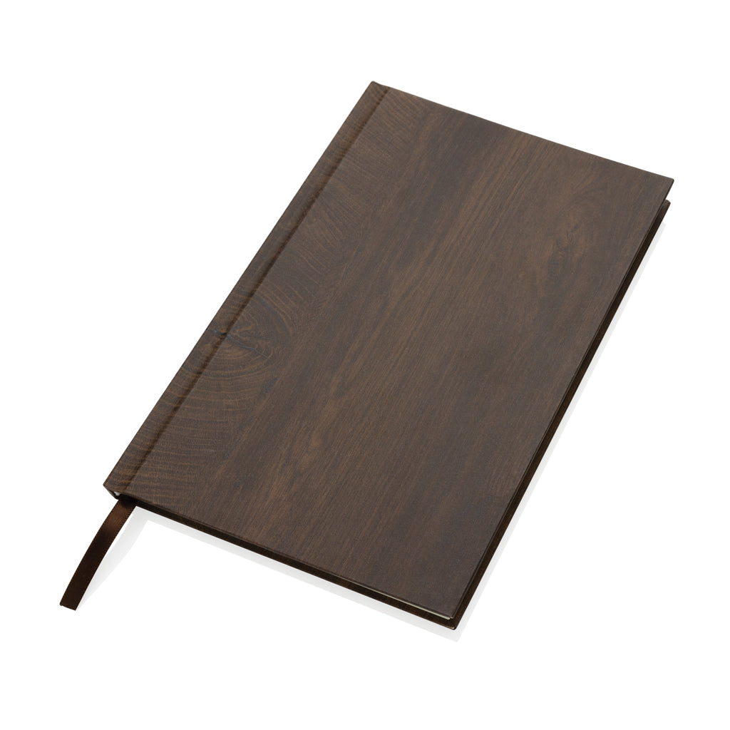 Kavana notitieboek met houtprint A5