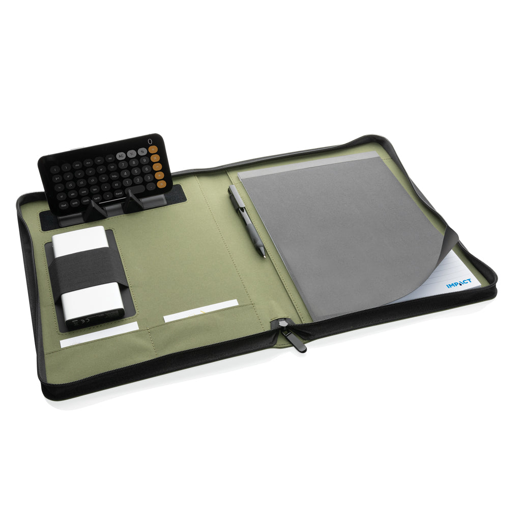 Impact Aware™ deluxe 300D tech portfolio met rits
