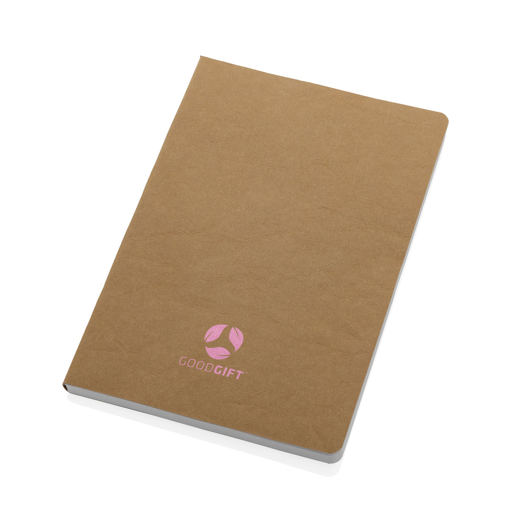 Salton A5 GRS gecertificeerd recycled papieren notitieboek