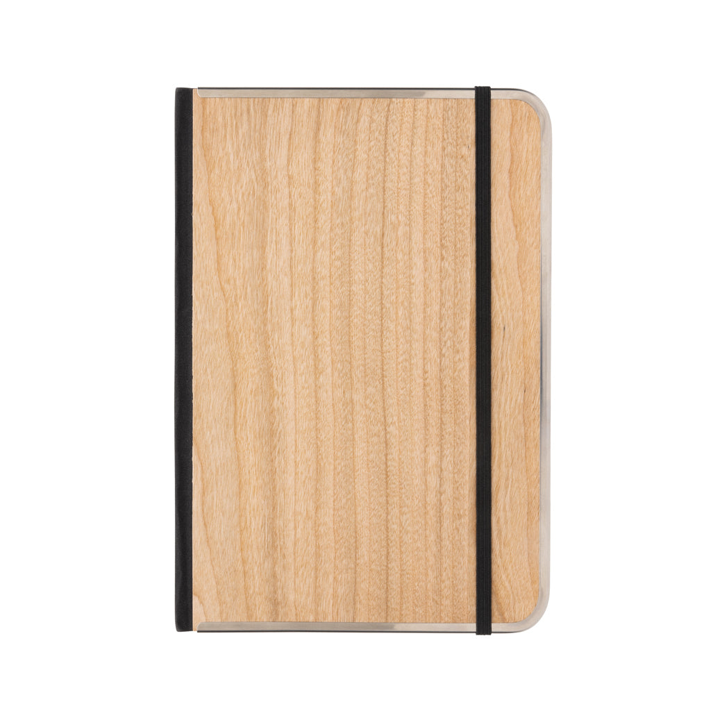 Treeline A5 notitieboek met luxe houten kaft