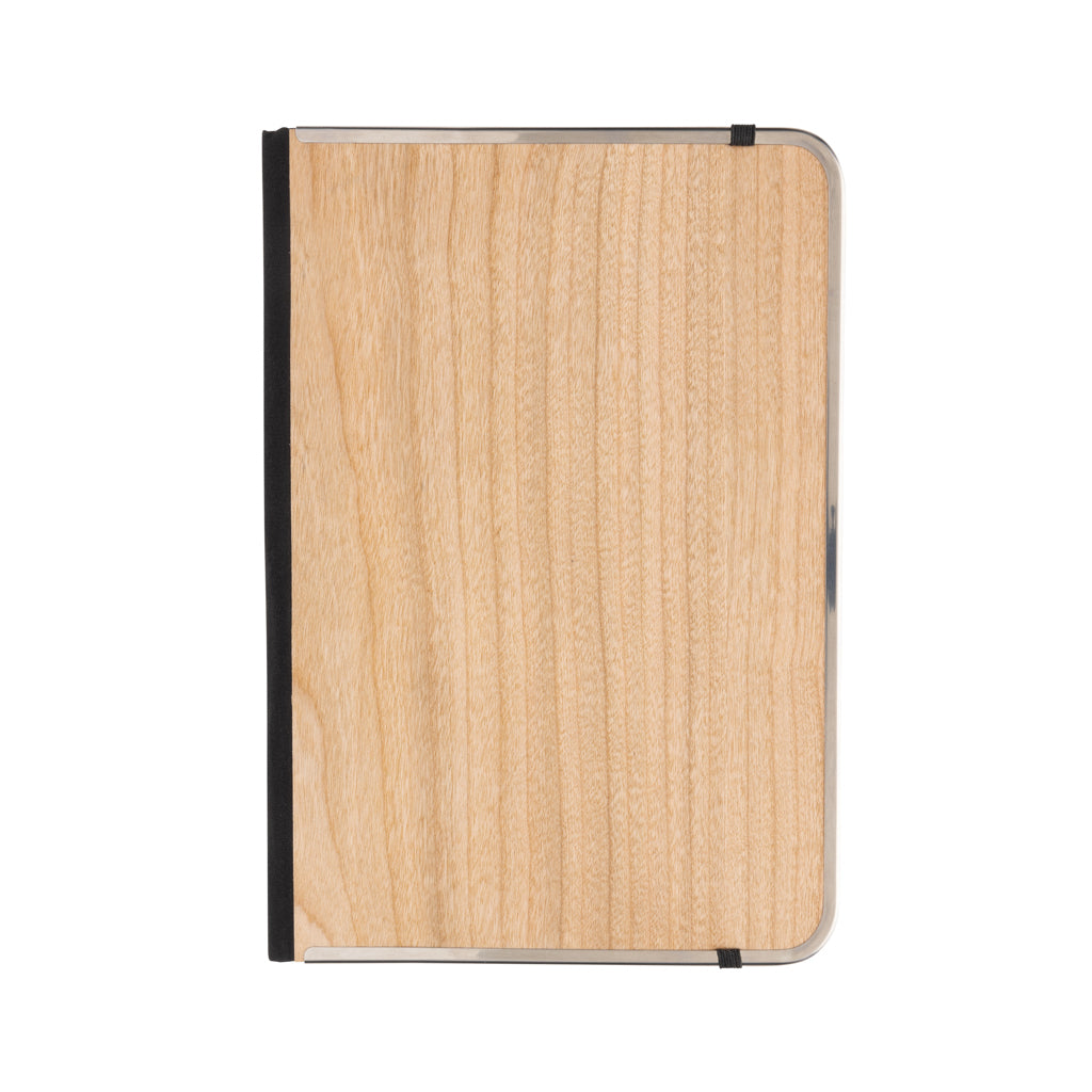 Treeline A5 notitieboek met luxe houten kaft