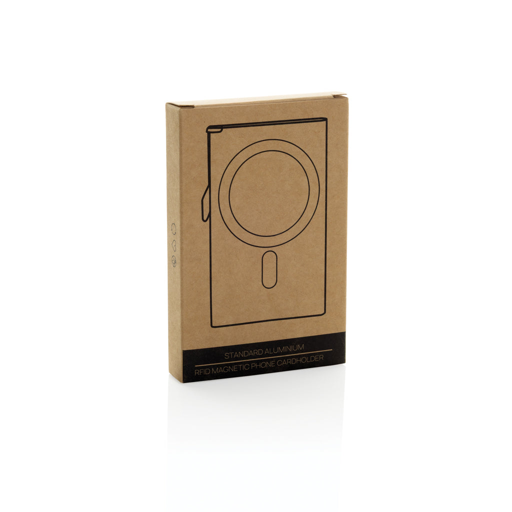 Standard aluminium RFID magnetic telefoon kaarthouder