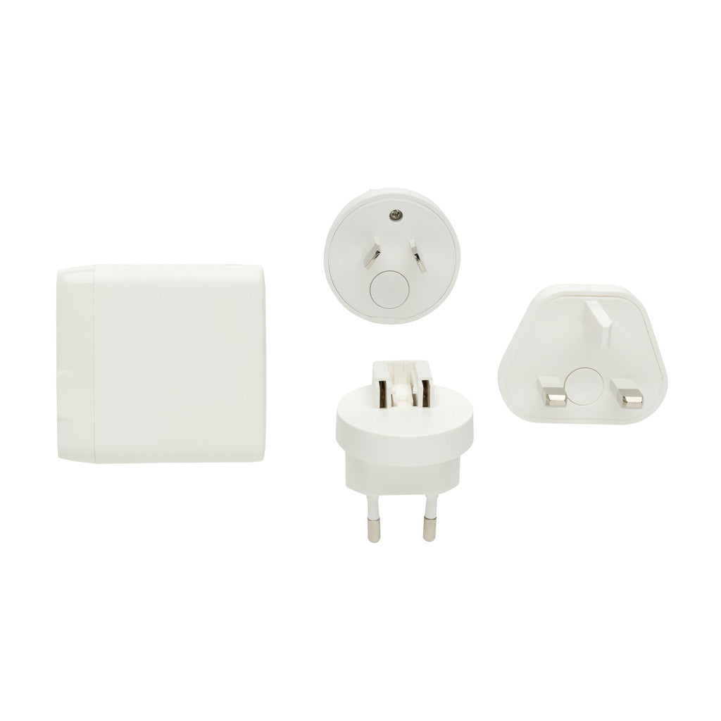 TravelCharge Pro RCS gerecycled plastic reislader met USB-C