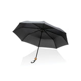 20.5" Impact AWARE™ RPET 190T pongee bamboe miniparaplu