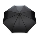 20.5" Impact AWARE™ RPET 190T pongee bamboe miniparaplu