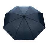 20.5" Impact AWARE™ RPET 190T pongee bamboe miniparaplu