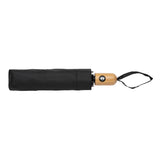 21" Impact AWARE™ RPET 190T bamboe auto open/dicht paraplu
