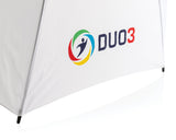 21" Impact AWARE™ RPET 190T bamboe auto open/dicht paraplu