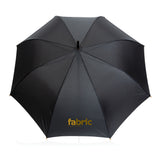 27" Impact AWARE™ RPET 190T auto open bamboe paraplu