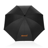Swiss Peak Vero Aware™ RPET 25” umbrella met luxe handvat