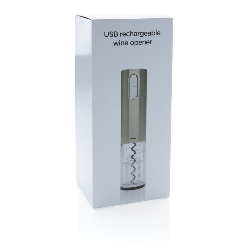 Electronische kurkentrekker - herlaadbaar via USB