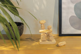 Ukiyo Crios houten balanceerstenen in zakje