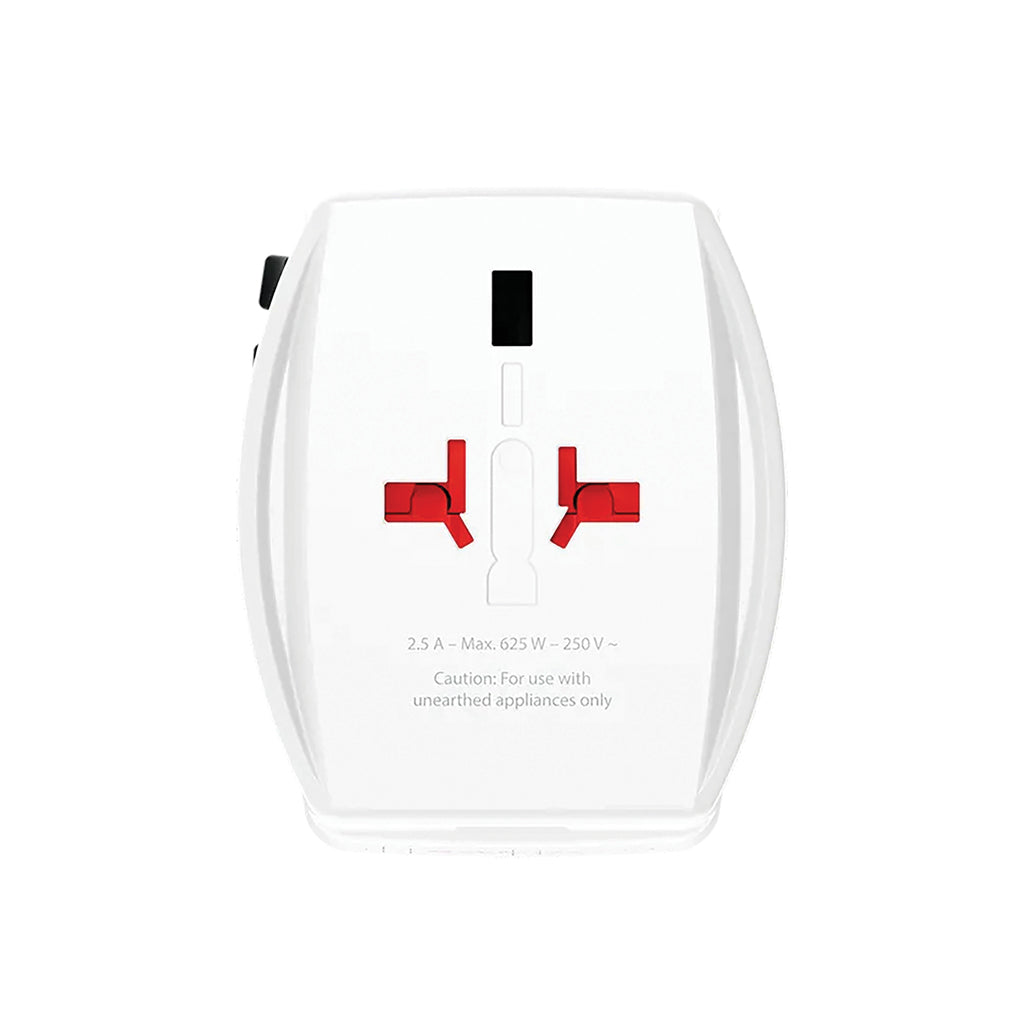 SKROSS MUV Wereldreisadapter 65W PD met USB C-kabel