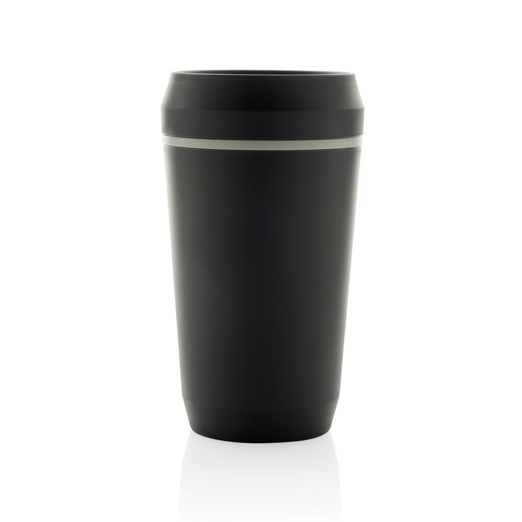 Topl Recycled Plastic To Go beker gepatenteerd 360 Lid 354ml