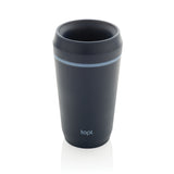 Topl Recycled Plastic To Go beker gepatenteerd 360 Lid 354ml