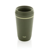 Topl Recycled Plastic To Go beker gepatenteerd 360 Lid 354ml