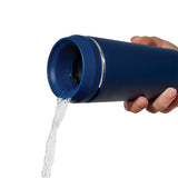 Topl Recycled RVS To Go beker gepatenteerd 360 Lid 354ml