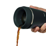 Topl Recycled Staal To Go beker gepatenteerd 360 Lid 235ml