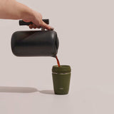 Topl Recycled Staal To Go beker gepatenteerd 360 Lid 235ml