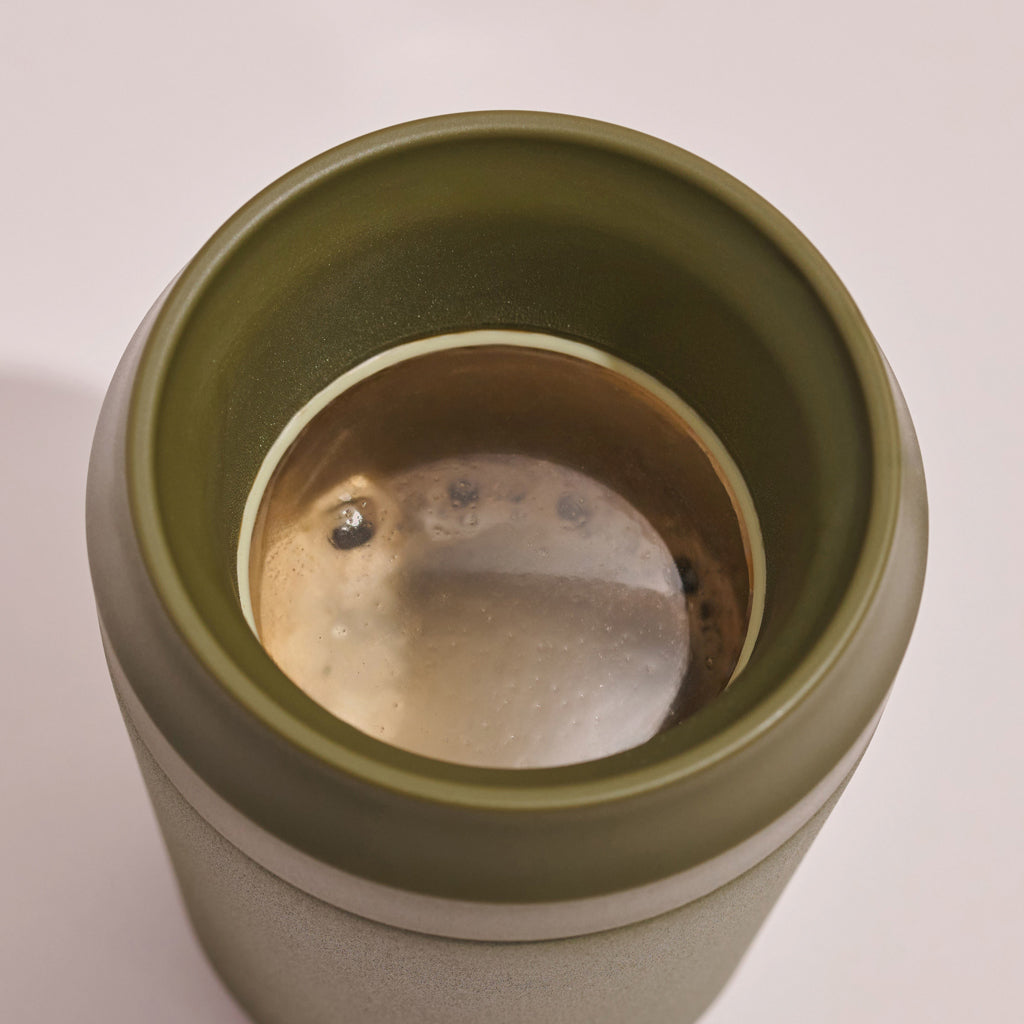 Topl Recycled Staal To Go beker gepatenteerd 360 Lid 235ml