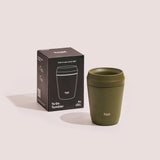 Topl Recycled Staal To Go beker gepatenteerd 360 Lid 235ml