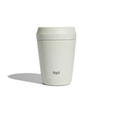 Topl Recycled Staal To Go beker gepatenteerd 360 Lid 235ml