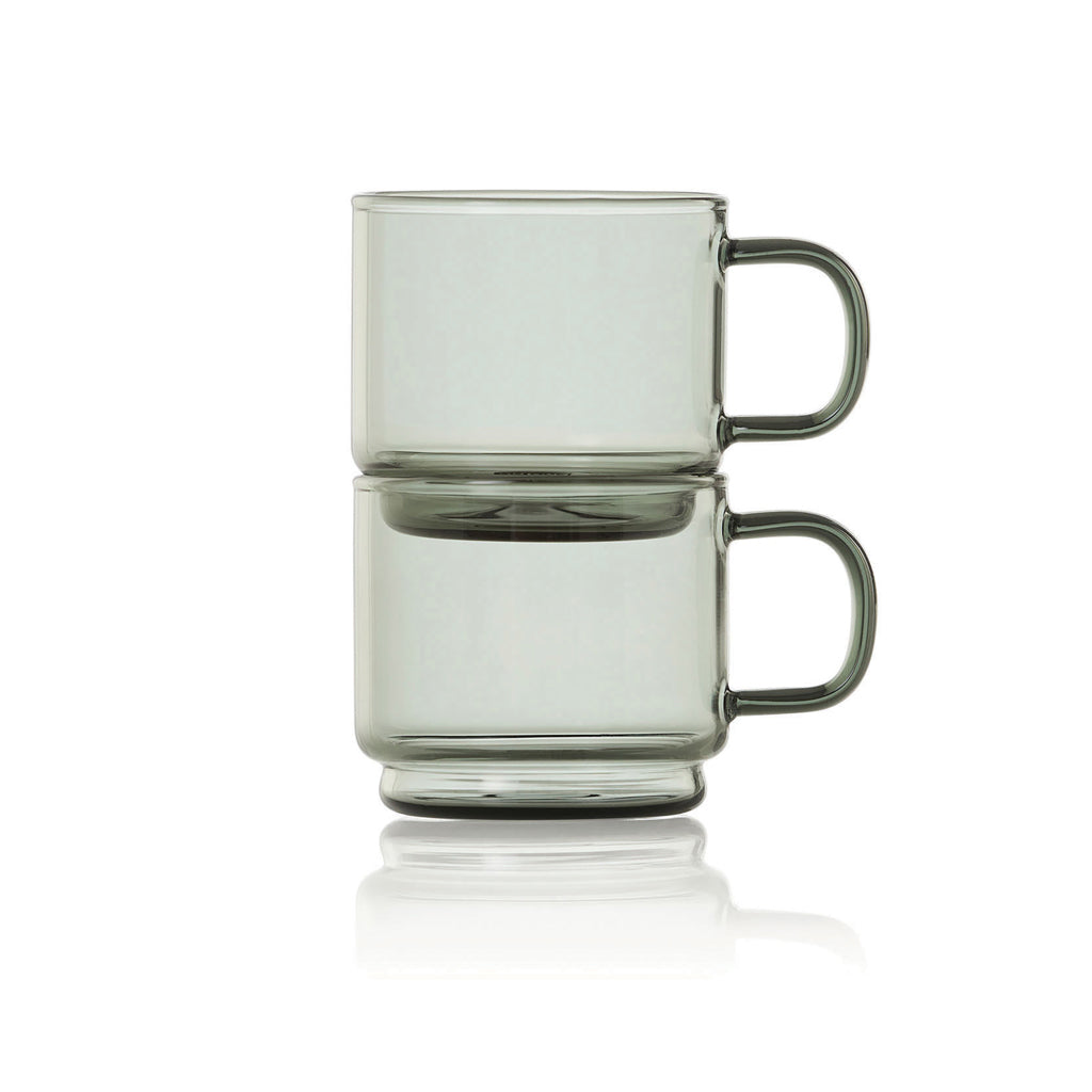 AdHoc Impact espressokopjes 70 ml, set van 2 stuks