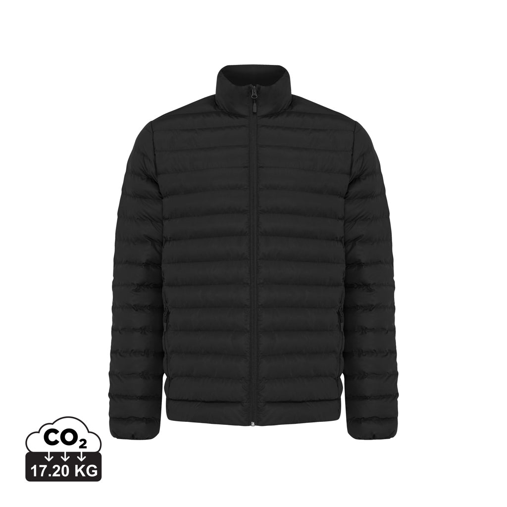 IQONIQ Maiko heren gerecycled polyester jas met voering