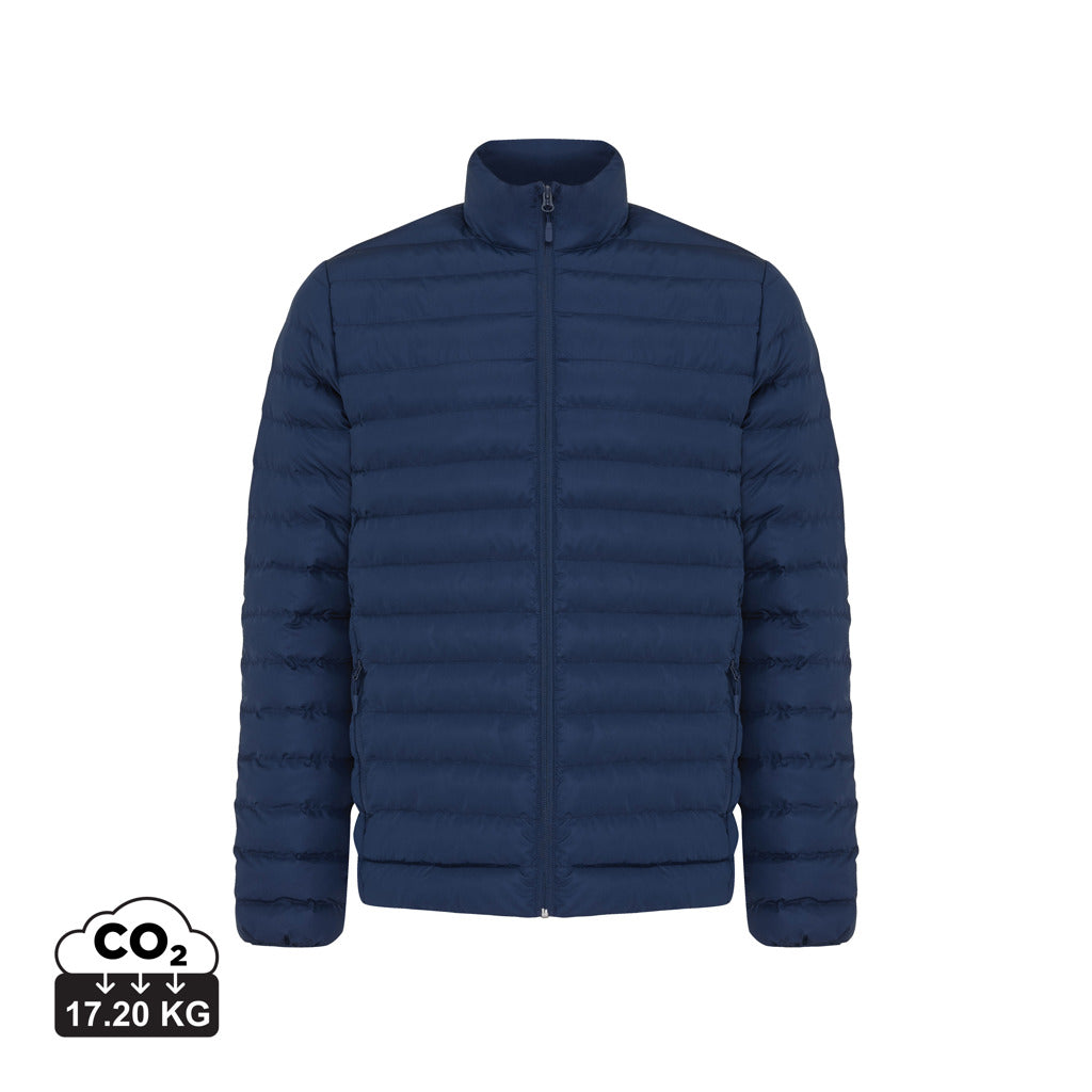 IQONIQ Maiko heren gerecycled polyester jas met voering