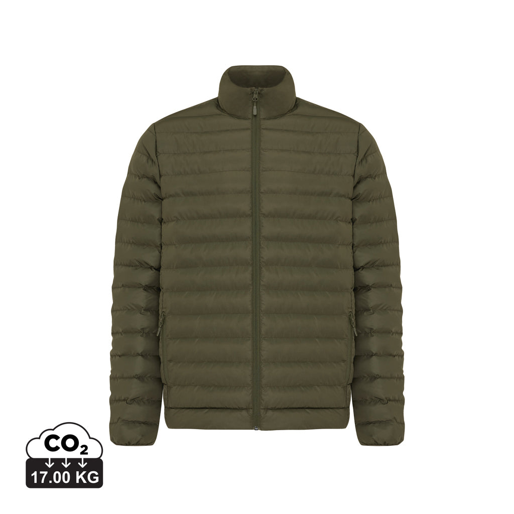 IQONIQ Maiko heren gerecycled polyester jas met voering