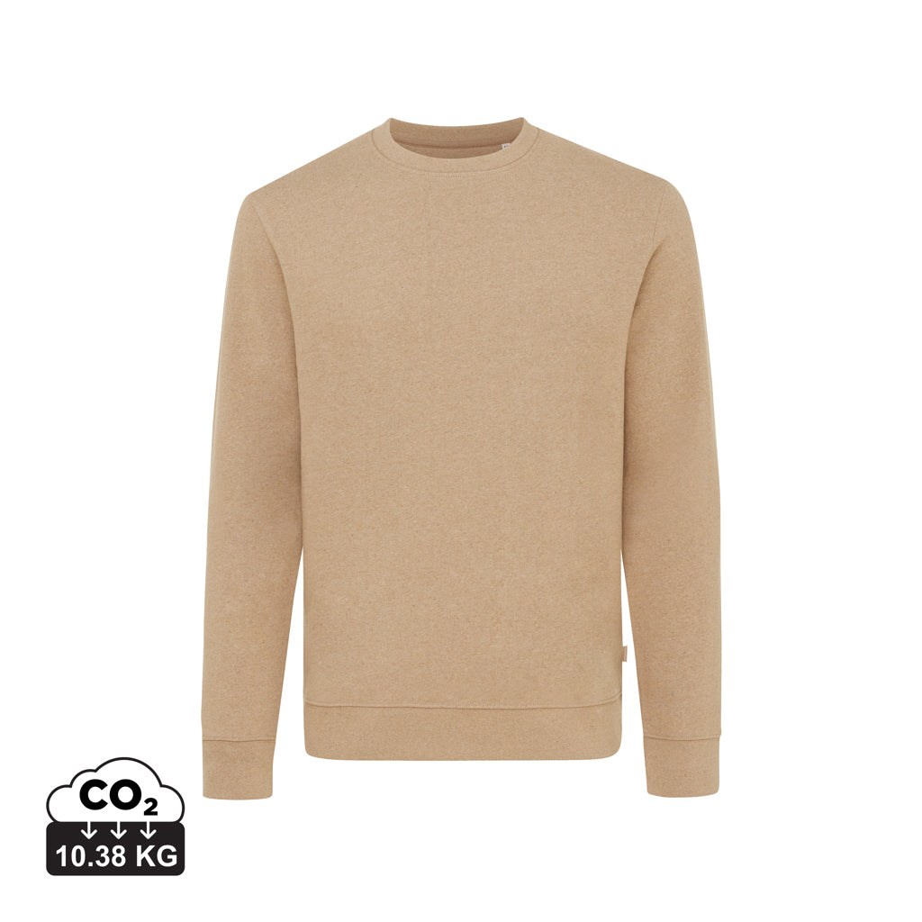 IQONIQ Denali gerecycled katoen sweater ongeverfd