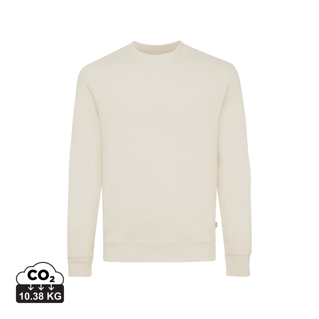 IQONIQ Denali gerecycled katoen sweater ongeverfd