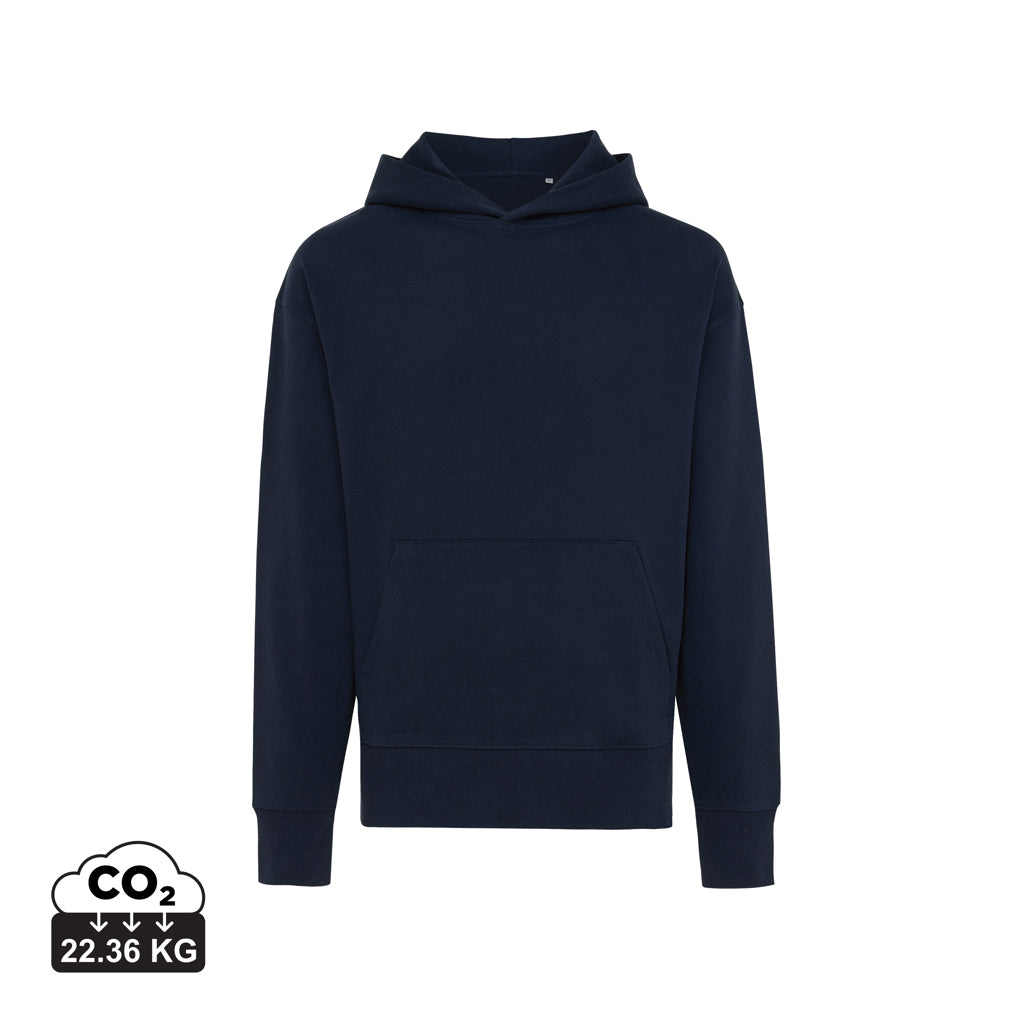 IQONIQ Yoho gerecycled katoen relaxed hoodie